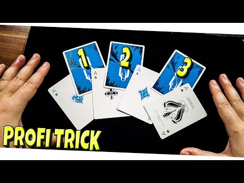 APEX ACES - IMPROMPTU Kartentrick für FORTGESCHRITTENE (Mit Erklärung)