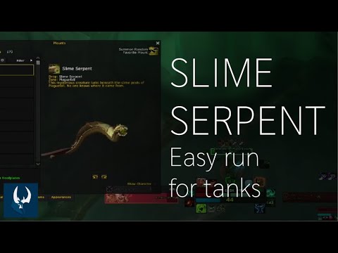 Slime Serpent mount run - Blood DK vs Heroic Plaguefall
