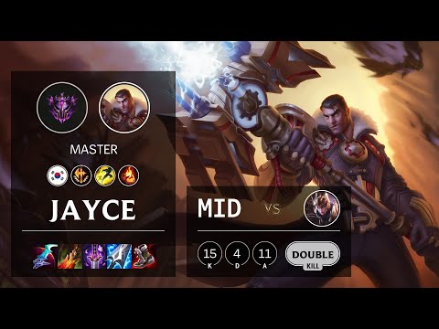 Jayce Mid vs Quinn - KR Master Patch 10.23