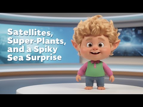 Satellites, Super-Plants, and a Spiky Sea Surprise