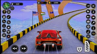 Ramp Car Stunts: Ramp Car Race - Android Gameplay