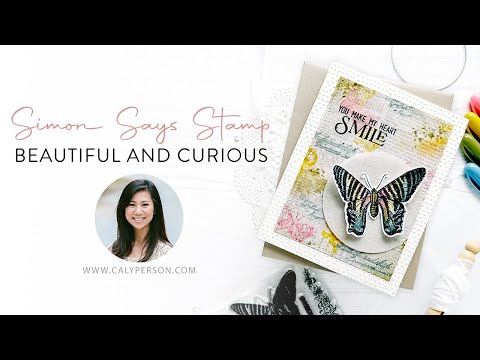 Simon Says Stamp - Beautiful and Curious using Distress Crayons 3 Ways