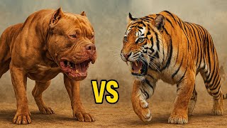 Download lagu Insane-Sized Pitbull Vs Tiger — Who Will Emerge Victorious? mp3
