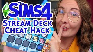 Never type a sims 4 cheat again using the elgato stream deck hack!