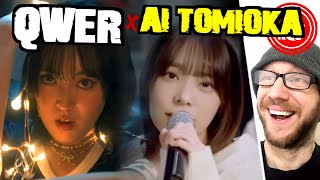 QWER x AI TOMIOKA 👋 GOOD BYE BYE ...reaction to both the original and the cover 「 토미오카 아이 」