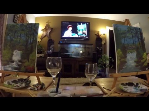 "We don't make mistakes, just happy little accidents."  -  Bob Ross