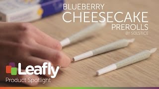 Blueberry Cheesecake Pre-Rolls by Solstice | Leafly