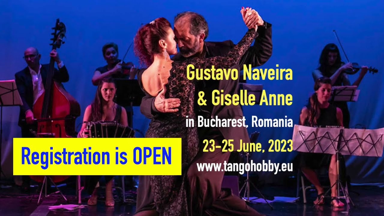 Gustavo Naveira & Giselle Anne in Bucharest, Romania - Tango Ambassadors 6 part of Europe Tour 2023