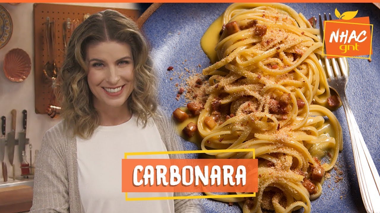 Macarrão à carbonara: aprenda a fazer receita tradicional italiana | Rita Lobo | Cozinha Prática