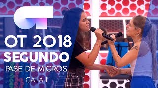 "ELLA" - MARTA y MARÍA | Segundo pase de micros Gala 1 | OT 2018