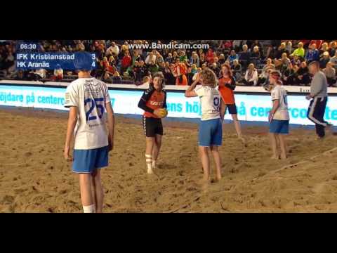 Åhus beachhandboll final 2017 P03 HK Aranäs - IFK Kristianstad