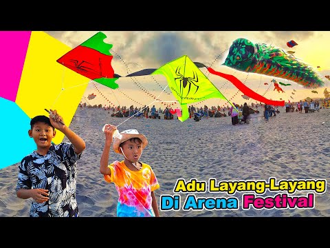 Praya Bermain Layangan Di Festival Layang-layang Jogja Bareng Pringga | Layangan Karakter Besar