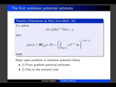 Gradient estimates from uniformly to non-uniformly elliptic problems, Part 1, Giuseppe Mingione