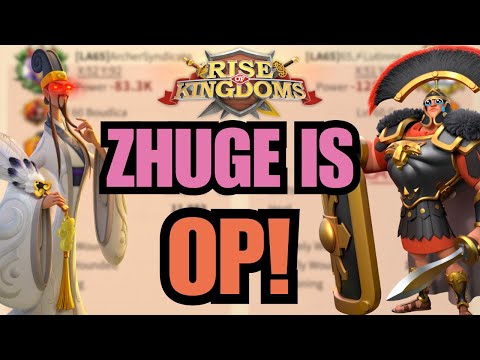 Zhuge Liang Tests are SHOCKING! New TOP commander! Rise of kingdoms
