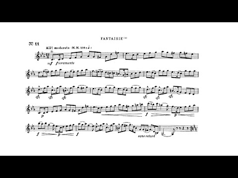Theo Charlier: Study n. 11 "Fantaisie" (David Baldwin, trumpet)