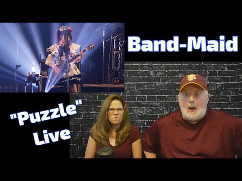 We've Been Thunderstruck?!  Reaction to Band-Maid "Puzzle" Live