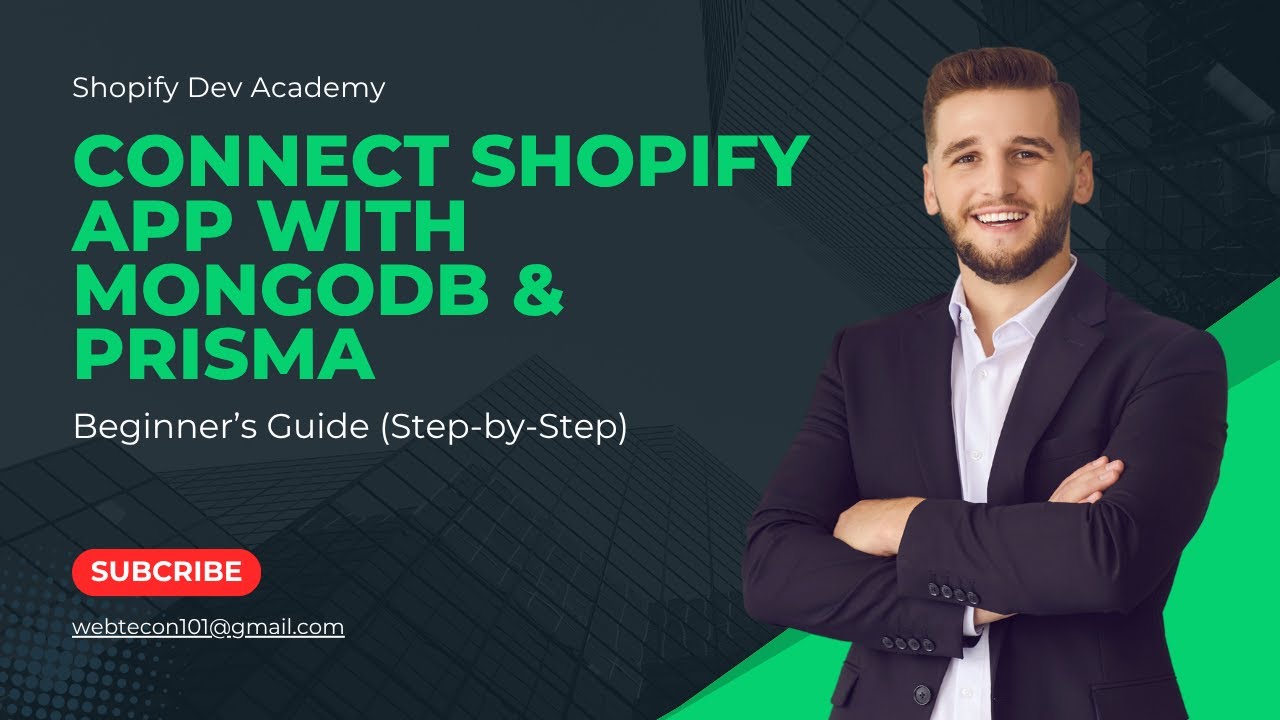 Shopify App + MongoDB + Prisma Tutorial | Full Setup for Beginners 2025