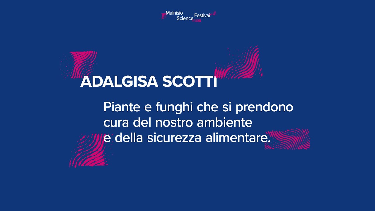 Adalgisa Scotti - Piante e funghi che si prendono cura del nostro ambiente