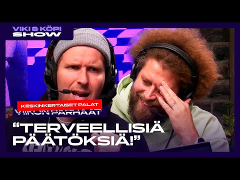 Keskinkertaiset palat ”TERVEELLISIÄ PÄÄTÖKSIÄ!”