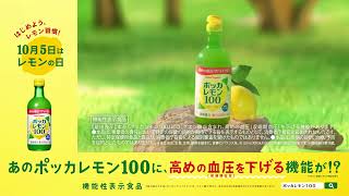 ポッカレモン100「新パッケージトーク」篇 17秒（2025）