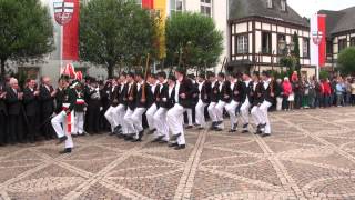 preview picture of video 'Ahrweiler Schützenfest 2013 - Parade der Junggesellen am Samstag'
