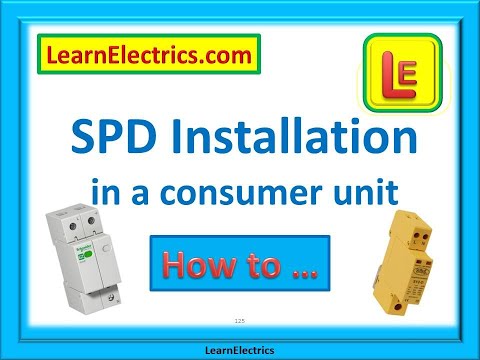 SPD INSTALLATION IN A CONSUMER UNIT – HOW TO and THE BASICS