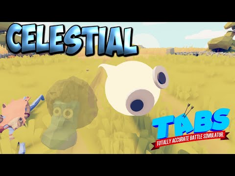 Celestial vs Every Faction - TABS MODS GAMEPLAY