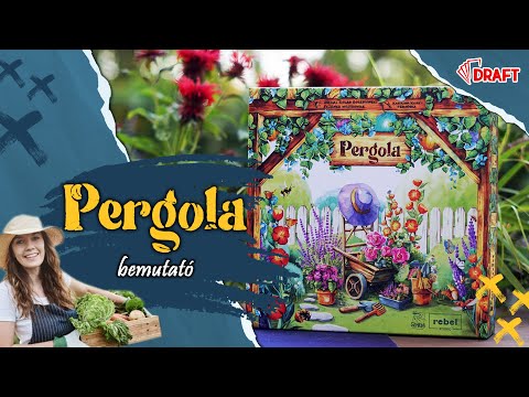 Zöldellő kertek | Pergola társasjáték bemutató - :: DRAFT :: Társasjáték vlog