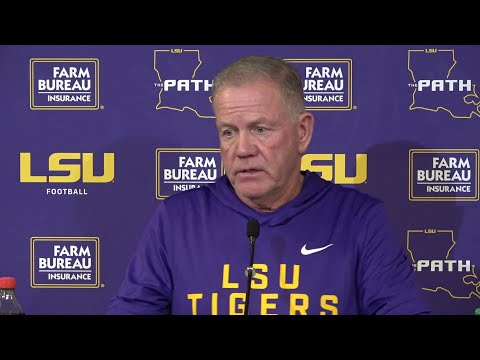 LSU Brian Kelly LOSS to Texas A&M postgame press conference