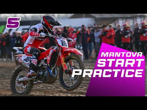 PROVE di PARTENZA INTERNAZIONALI MANTOVA 450 RAW I Gajser Adamo Vialle Forato Geerts