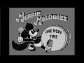 Merrie Melodies One More Time HD 1931
