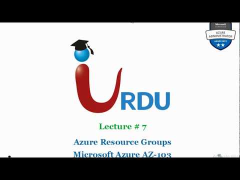 Introduction to MS Azure Series AZ 103