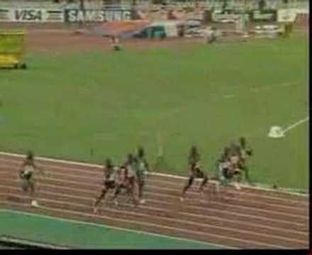 100m dash Men 1997 World Championships