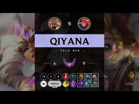Qiyana Mid vs Zoe - KR Master Patch 14.10