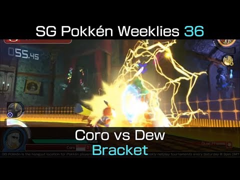 SGPW v. 36 (S5W1) - Pokkén DX Bracket: Coro (Pikachu Libre) vs. Dew (Decidueye)