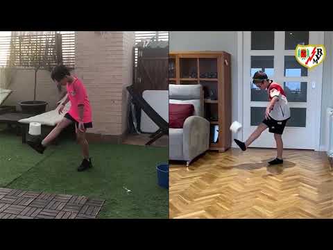 Reto del Rayo Benjamín B para entrenar en casa