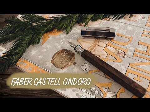 FABER CASTELL ONDORO 🪵 FÜLLER REVIEW [DEUTSCH] | NEW PEN DAY | coyote diaries