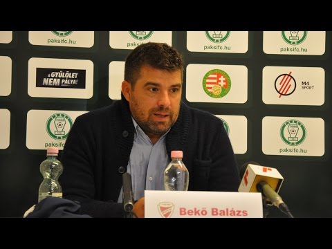 Paks - DVTK | Bekő Balázs értékelése | 2015. augusztus 22. | DVTK TV