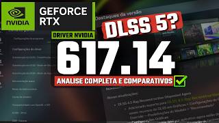 NOVO DRIVER NVIDIA 617.14! MELHOR DRIVER NVIDIA 2026 PARA JOGOS DOBRAR O FPS E ACABAR AS TRAVADAS!