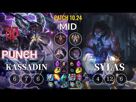 SB Punch Kassadin vs Sylas Mid - KR Patch 10.24