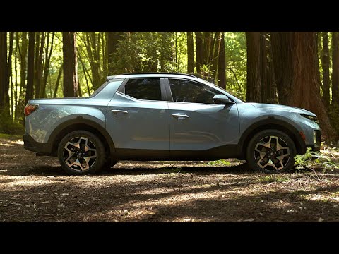 2022 All - New Hyundai Santa Cruz pickup truck - walkaround Full Details