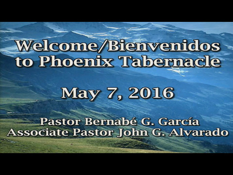 2017 0507 AM God Cursed The Serpent - Bro. John G. Alvarado