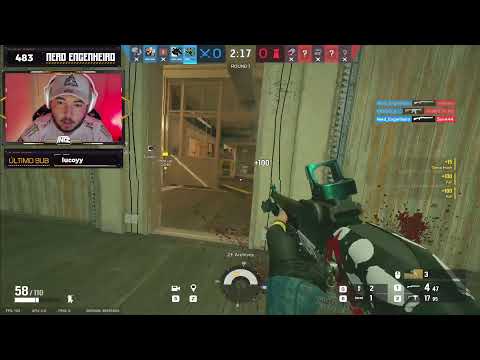 3K EM UM RUSH DE AMARU DO NERDENGENHEIRO NA FRONTEIRA  - MELHORES MOMENTOS RAINBOW SIX SIEGE