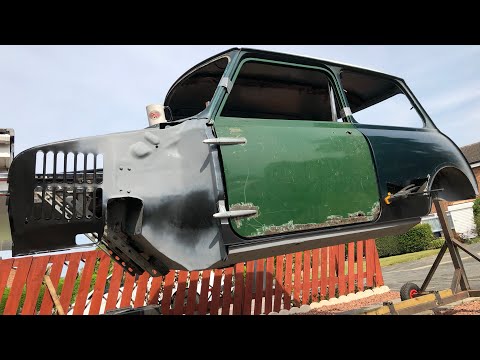 Classic Mini Mk1 Conversion - Fitting External Hinges to 1989 Classic Mini - Part 32