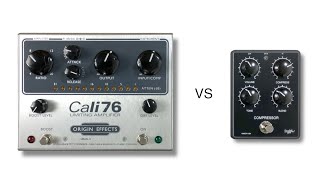 Video thumbnail for Shnobel Tone Optical Compressor vs Origin Effects Cali76 by shnobel