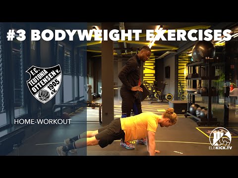 Home Workout: Ex-Profi Davidson Eden zeigt Einzelübungen