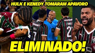 O HULK FEZ UM PAPELÃO NA ELIMINAÇÃO DO FLUMINENSE..PRA QUE ISSO? AINDA TEVE DESSNTENDIMENTO