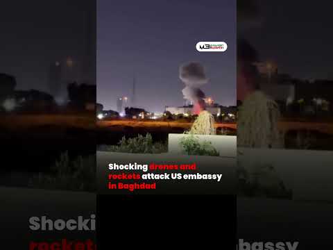Drones, Rockets Hit Near US Embassy in Baghdad