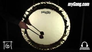 Video thumbnail for 32" Paiste Symphonic Gong - Brilliant (SG15232-1011216D) by Memphis Drum Shop