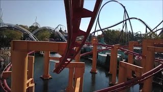 Iron Dragon HD On-Ride POV Front Cedar Point Fall 2016